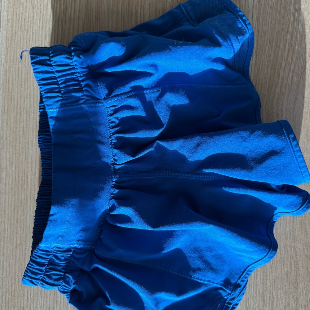 lululemon athletica Vibrant Blue Athletic Shorts
